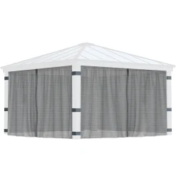 Canopia muggennet voor prieel Dallas 435x212cm