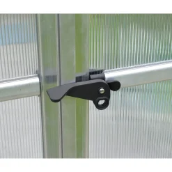 Canopia Tuinkas Bella 8x16 - Polycarbonaat - Zilver - 244x484x219cm