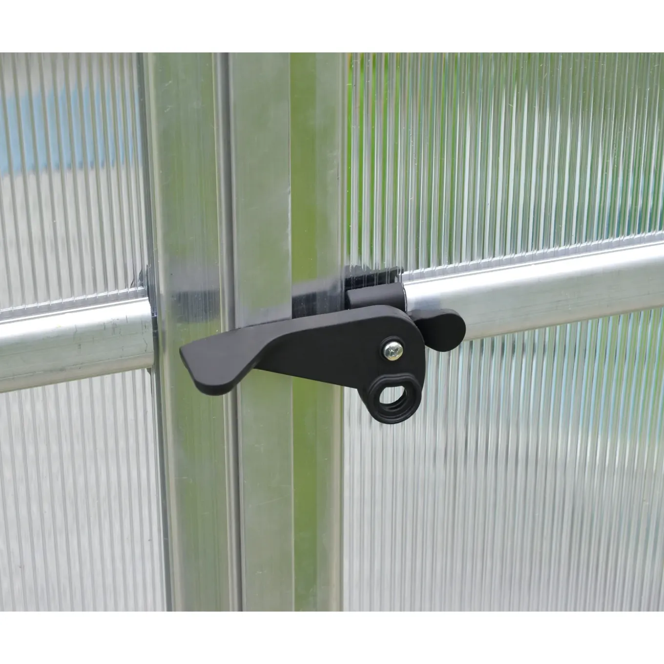 Canopia Tuinkas Bella 8x12 - Polycarbonaat - Zilver - 244x364x219cm