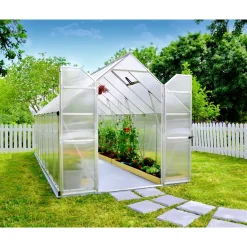 Canopia Tuinkas Essence 8x16 - Polycarbonaat - Transparant - 244x484x229 cm