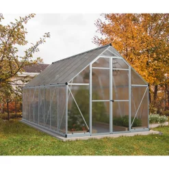 Canopia Tuinkas Essence 8x16 - Polycarbonaat - Transparant - 244x484x229 cm