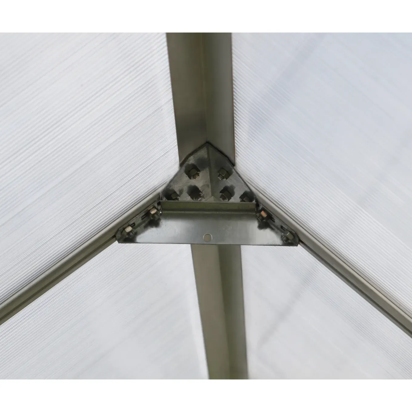 Canopia Tuinkas Essence 8x12 - Polycarbonaat - Zilver - 244x367x229cm