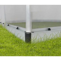 Canopia Tuinkas Essence 8x12 - Polycarbonaat - Zilver - 244x367x229cm
