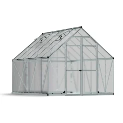 Canopia Tuinkas Essence 8x12 - Polycarbonaat - Zilver - 244x367x229cm