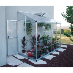 Canopia Tuinkas Lean To 8x4 - Hybride - Zilver - 244x124x225cm