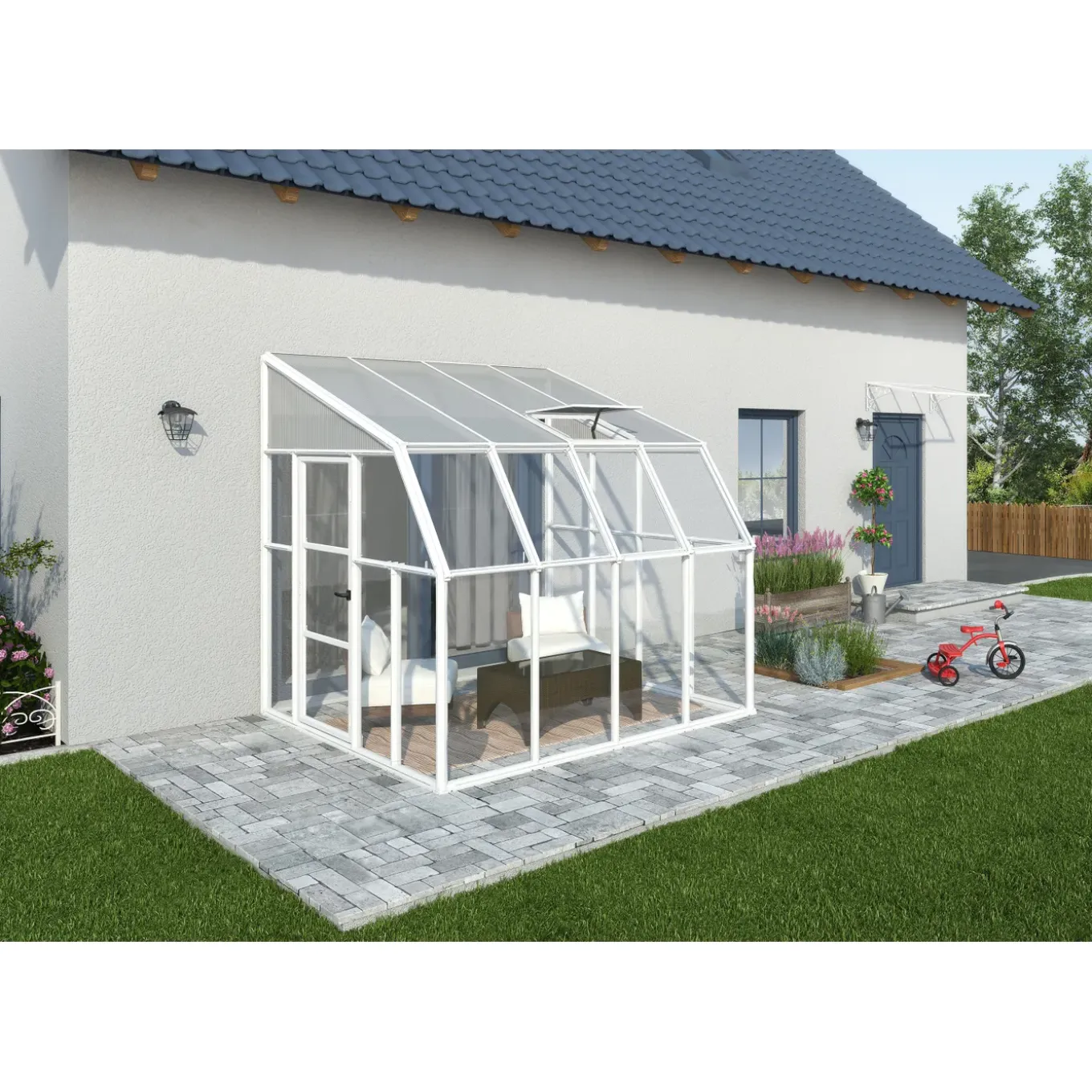 Canopia veranda Sun Room wit 260x257cm