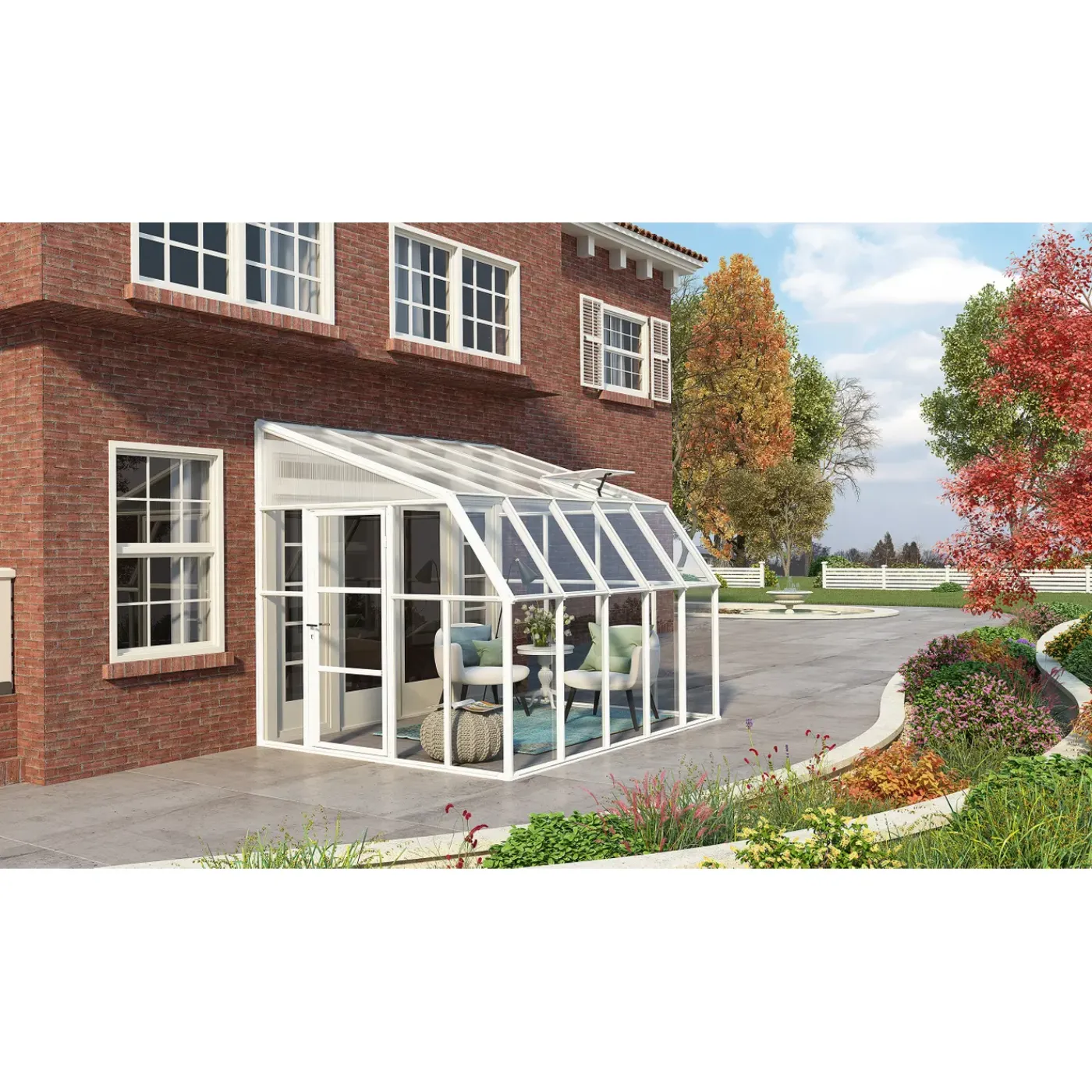 Canopia veranda Sun Room wit 322x257cm