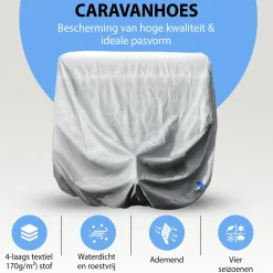 Muntel Caravanhoes Xxl – Waterdicht & Uv-bestendig 7,30 X 2,50 X 2,20 M