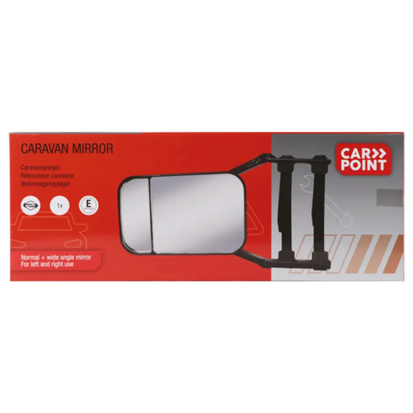 Carpoint caravanspiegel dubbel