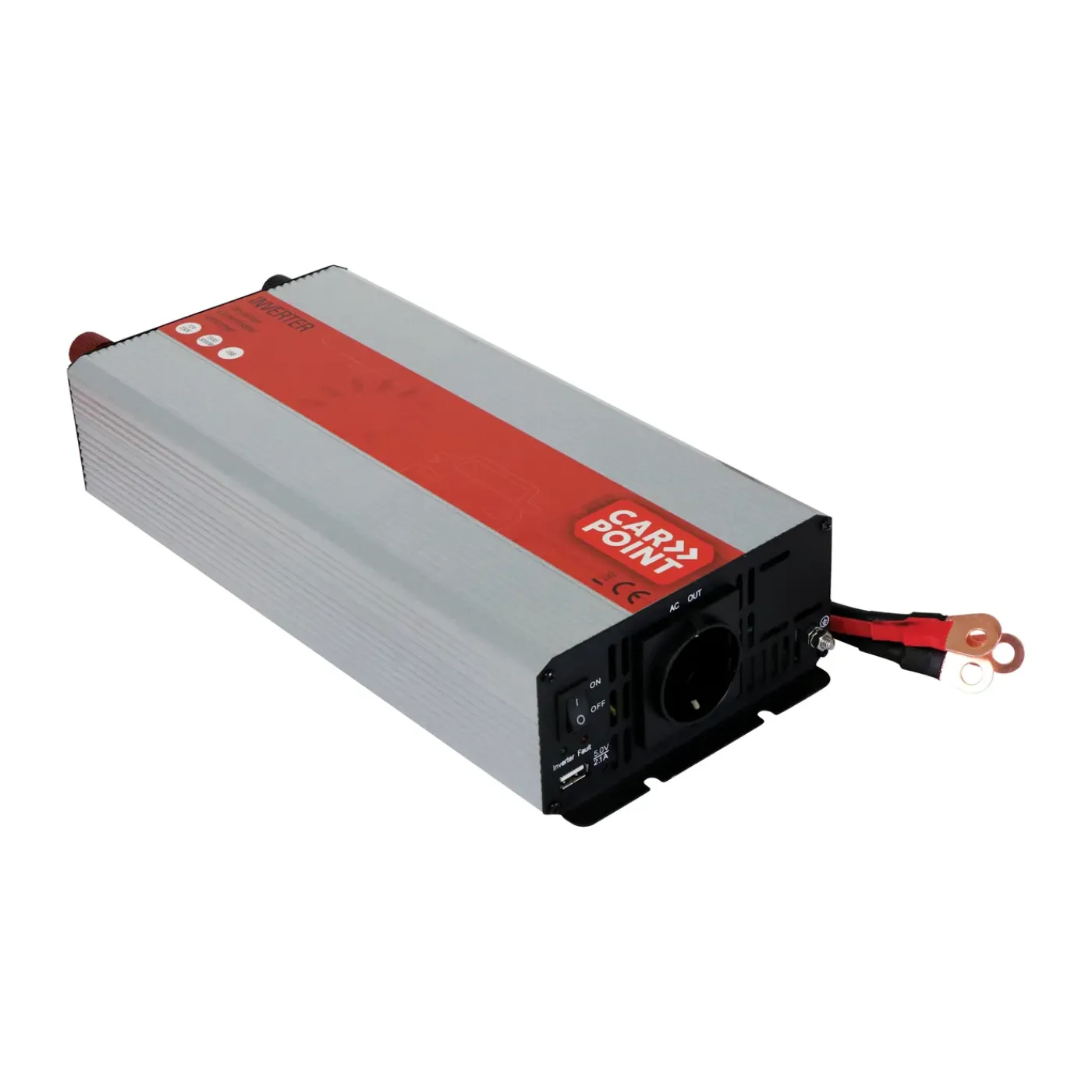 Carpoint Omvormer 12v>230v 1500w Accu Kabel