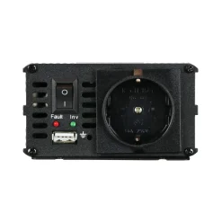 Carpoint Omvormer 12v>230v 300w Accuklemmen