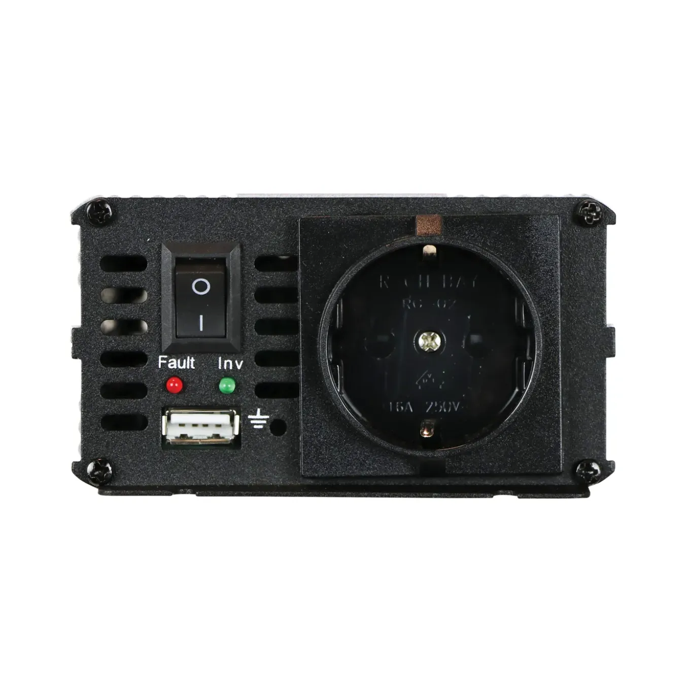 Carpoint Omvormer 12v>230v 300w Accuklemmen
