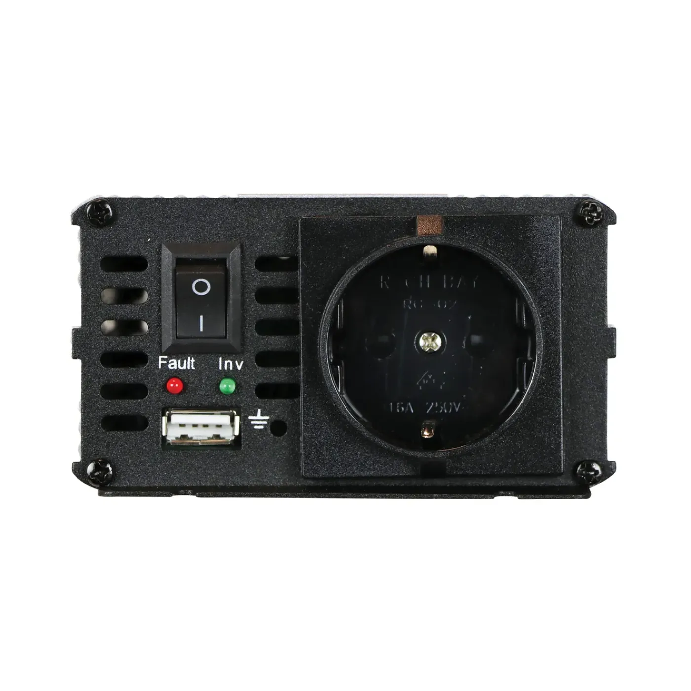 Carpoint Omvormer 24v>230v 300w Accuklemmen