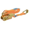 Carpoint Ratelsjorband Oranje met haken - 5mx25mm - 350kg