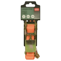 Carpoint Ratelsjorband Oranje met haken - 5mx25mm - 350kg