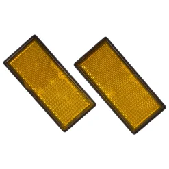 Carpoint reflector oranje 86x40mm 2 stuks