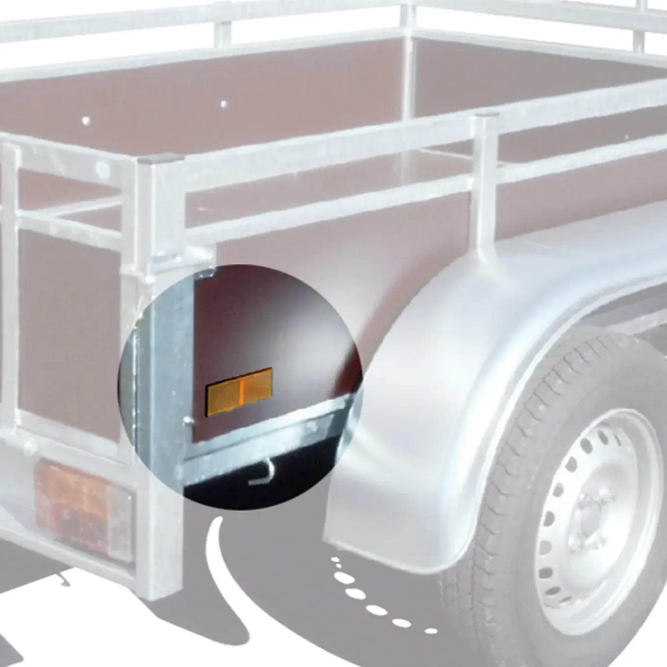 Carpoint reflector oranje 86x40mm 2 stuks