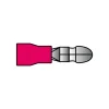 Carpoint rondstekker 547 rood Ø4mm - 10 stuks