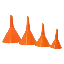 Carpoint trechters oranje 4 stuks