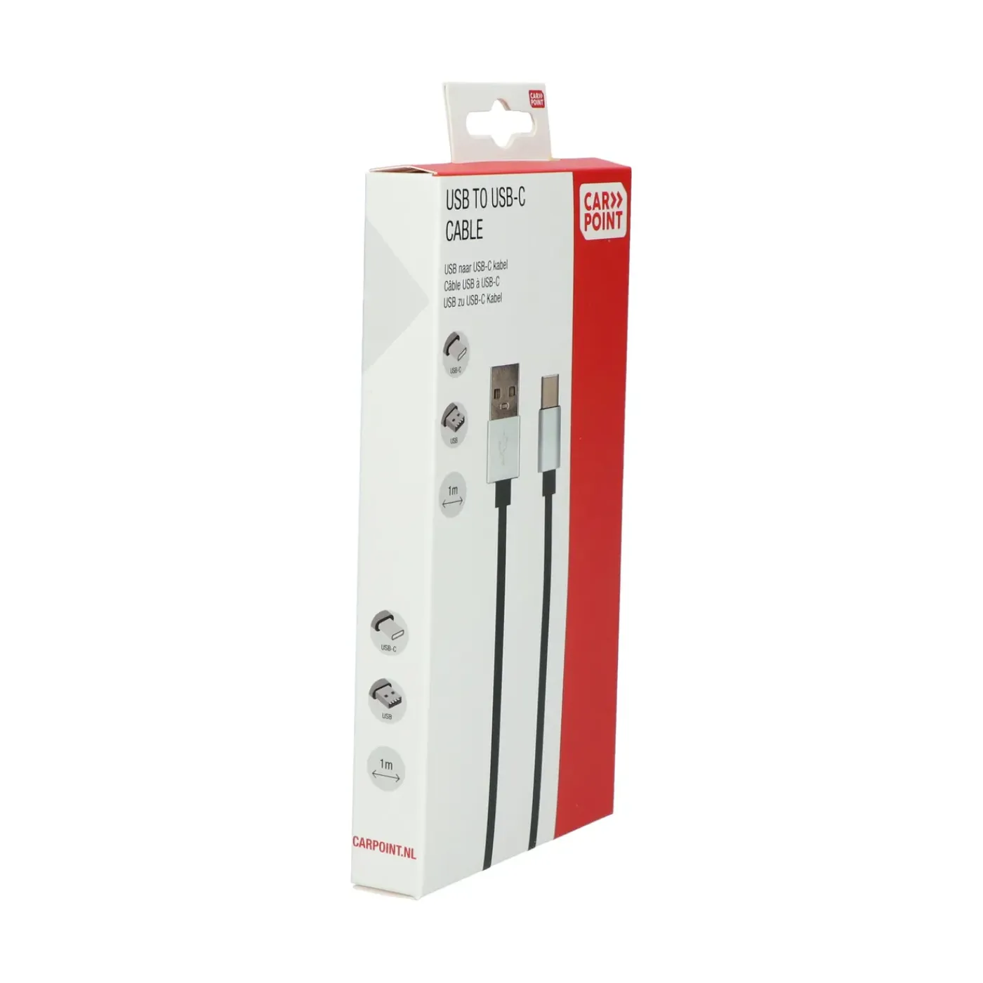 Carpoint USB>USB-C kabel 1 Meter