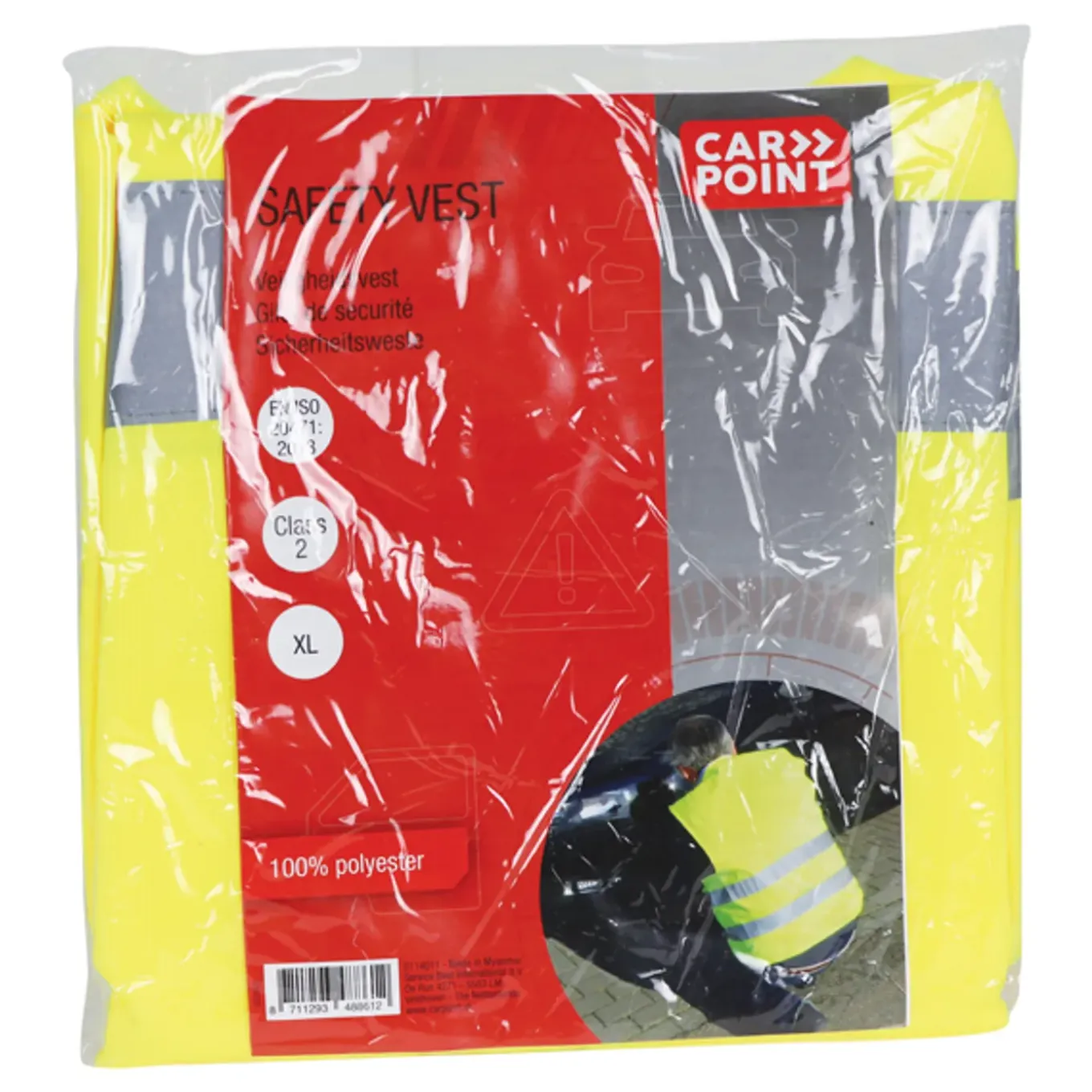 Carpoint veiligheidsvest Oxford geel XL