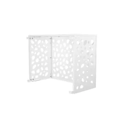 Casanoov Airco- & Warmtepomp Ombouw Aneto Sunny Aluminium Wit - Maat M