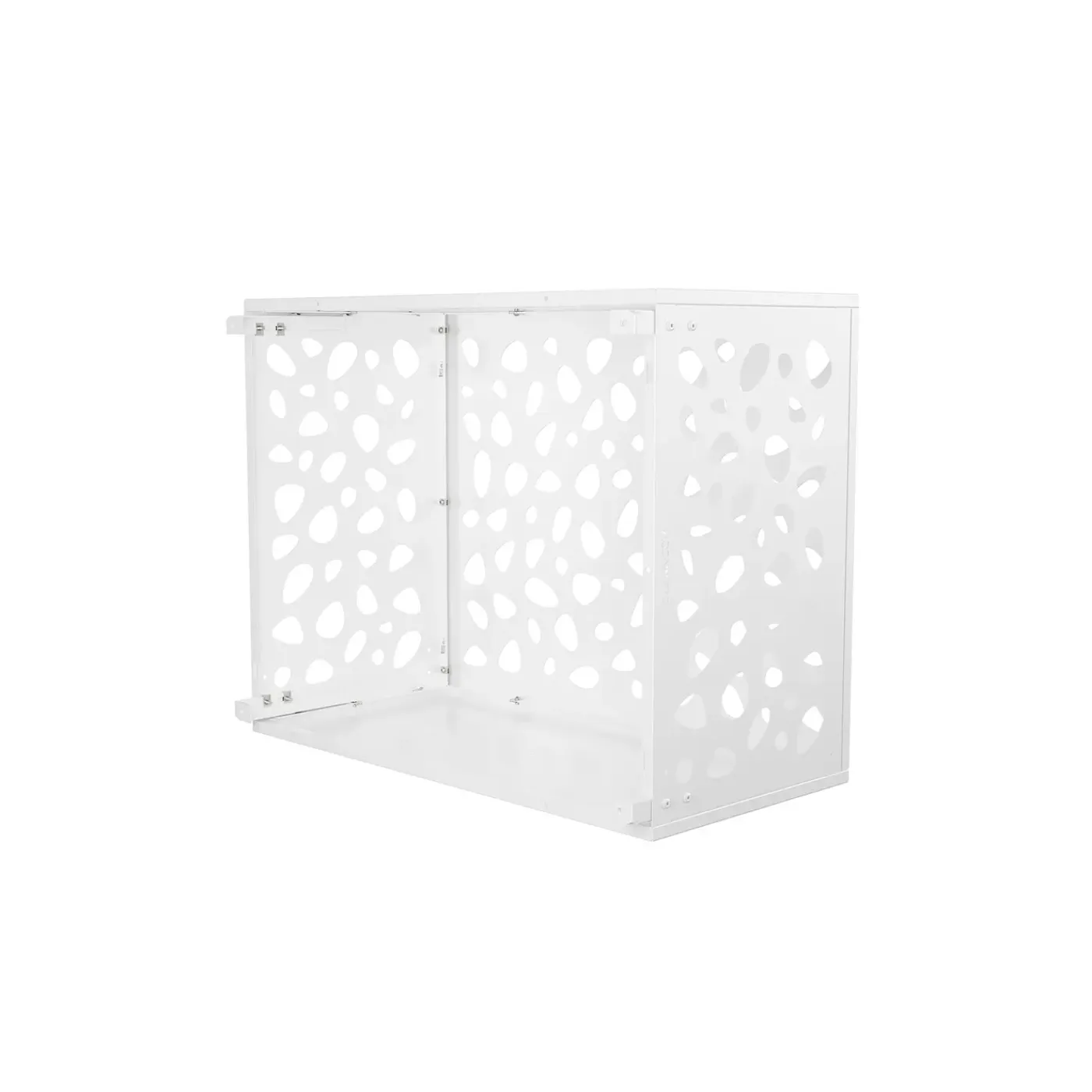 Casanoov Airco- & Warmtepomp Ombouw Aneto Sunny Aluminium Wit Met Onderzijde - Maat M