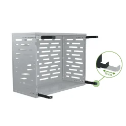 Casanoov Airco- & Warmtepomp Ombouw Aneto Arlberg Aluminium Grijs Met Onderzijde - Maat S