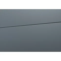 Casanoov Alpis-omheining, Antracietgrijs, 2 M, H. 150 Cm, Aluminium - Brede Lamellen