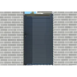 Casanoov Aluminium Tuindeur Eiger 1m H.180cm Grijs
