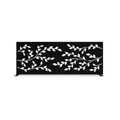 Casanoov Decoratief Paneel Folya Zwart H.160cm Patroon Over Het Gehele Oppervlak,
