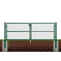 Casanoov Gaasdraaipoort Olga 3m H.100cm Mosgroen