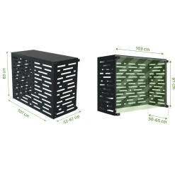 casanoov Stalen Airco- En Warmtepompombouw Amaro Sunny Met Onderzijde - Maat M