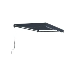cazeboo Monoblock Luifel Vecchio 2,5x2m - 320g/m² Premium Canvas Grijs