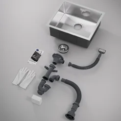 Cecipa Max - Inox Spoelbak 1 Bak, Roestvrij Staal - Formaat Niet Gespecificeerd