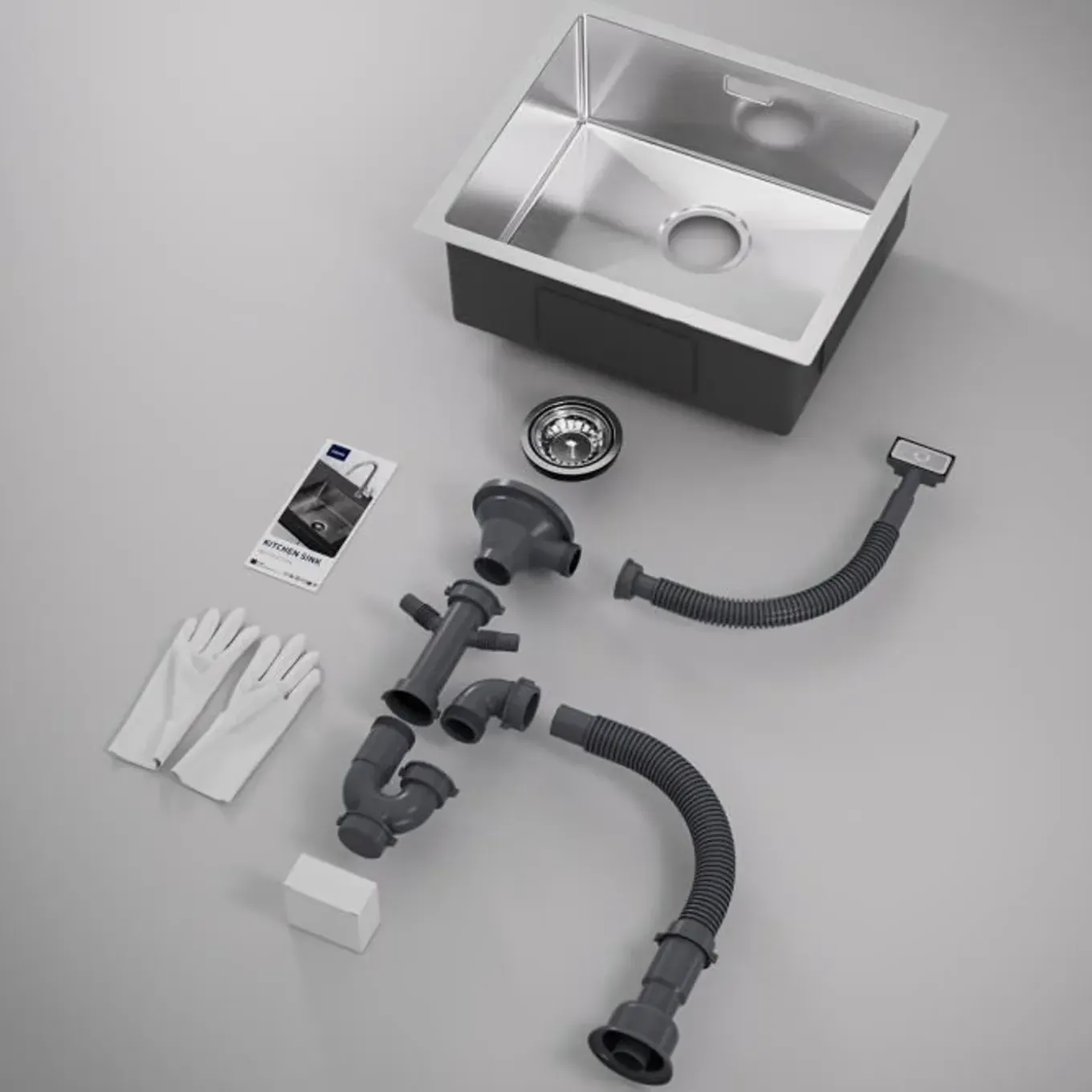 Cecipa Max - Inox Spoelbak 1 Bak, Roestvrij Staal - Formaat Niet Gespecificeerd
