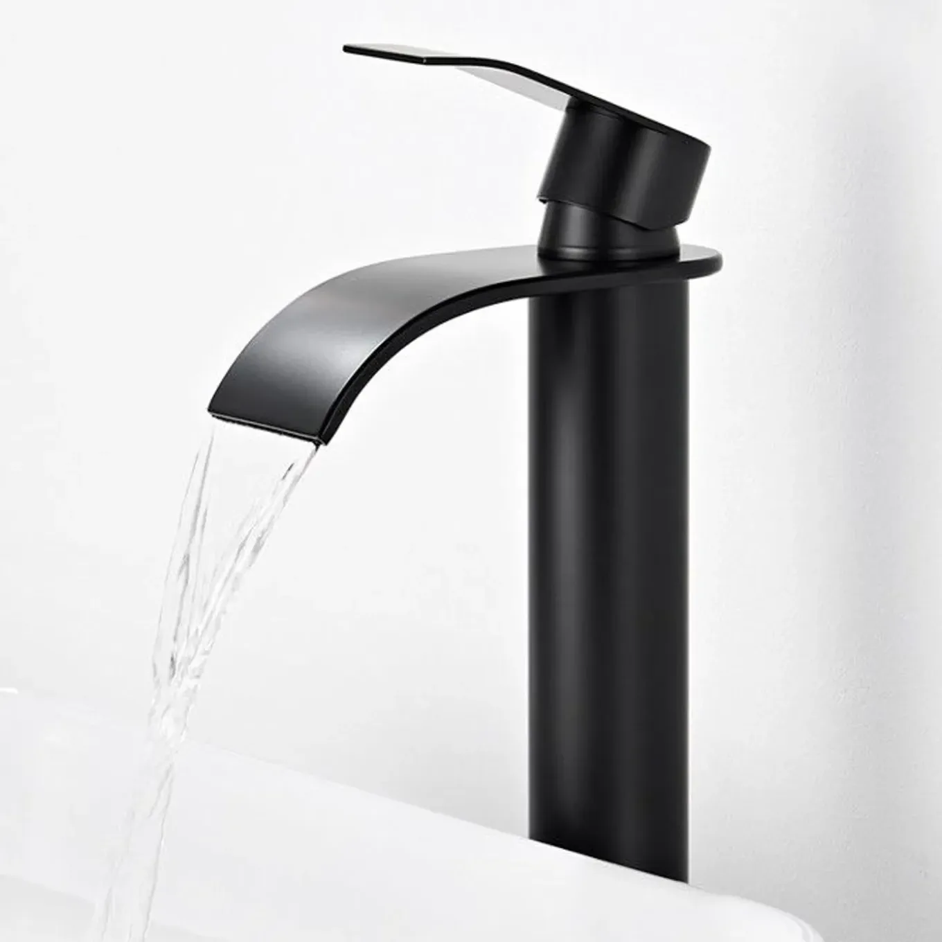 Cecipa Max - Waterval Mengkraan Zwart - Brede En Stille Waterstroom - 320 Mm