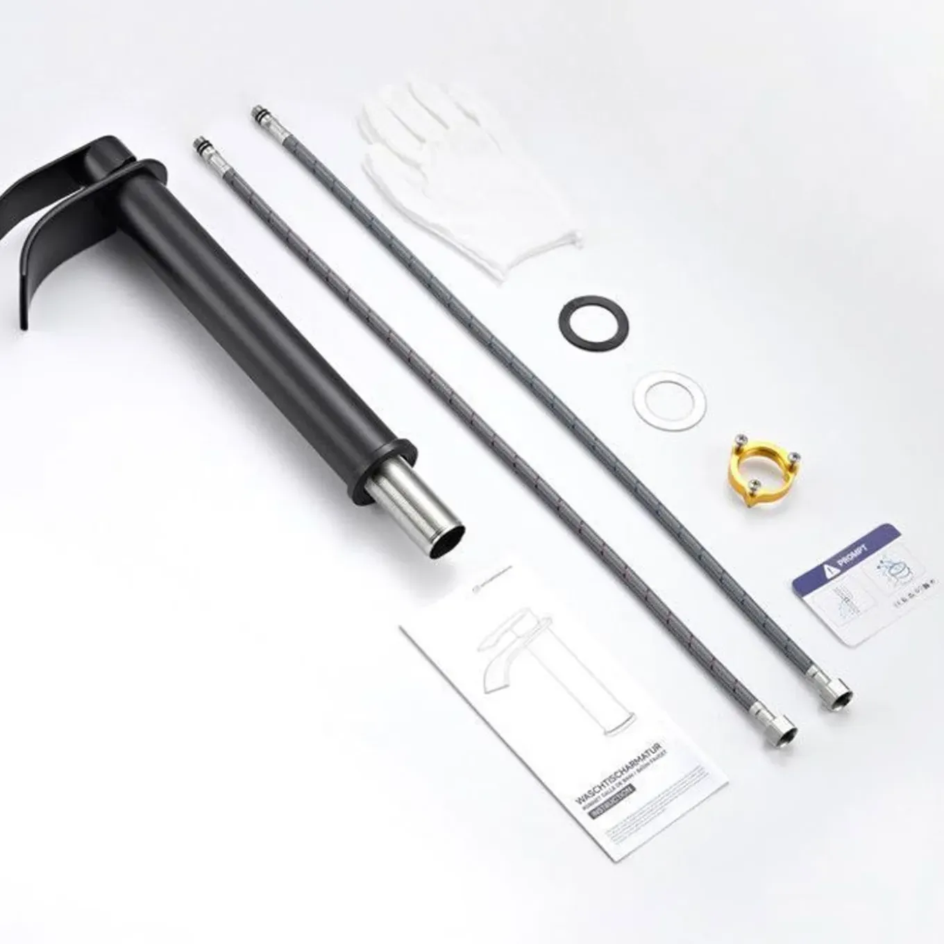 Cecipa Max - Waterval Mengkraan Zwart - Brede En Stille Waterstroom - 320 Mm