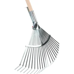 Central Park Bladhark Verstelbaar Met Steel - Verzinkt Staal - Werkbreedte 36cm - Steel 150cm