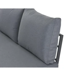 Central Park Hoekbank Scalea - Staal/Eucalyptus - Antraciet - 5 Personen