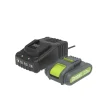 Central Park Kit Batterij + Lader - Lithium-Ion - 18V - 2,0Ah - oplaadbaar