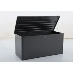 Central Park Kussenbox Strongbox - Staal - Antraciet - 1030L - 180x79x83cm
