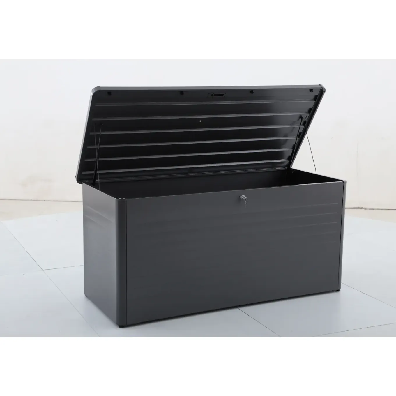 Central Park Kussenbox Strongbox - Staal - Antraciet - 1030L - 180x79x83cm