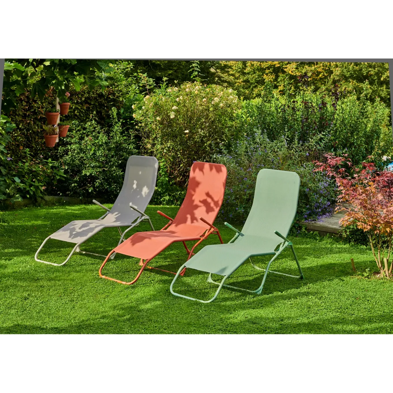 Central Park ligbed Favara oranje 181x65x80cm
