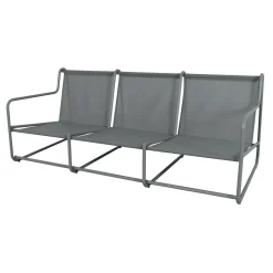 Central Park Loungeset Samos - Aluminium - Grijs - 91,5 x 354cm - 5 Personen
