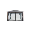 Central Park partytent Olbia antraciet 2,97x3,97m