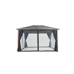 Central Park partytent Olbia antraciet 2,97x3,97m