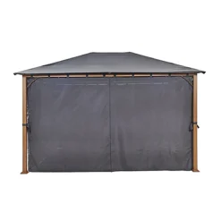 Central Park partytent Olbia antraciet 2,97x3,97m