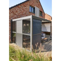 Central Park rolgordijnen voor pergola Riaci 300x390cm - 2 stuks