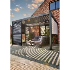 Central Park rolgordijnen voor pergola Riaci 300x390cm - 2 stuks